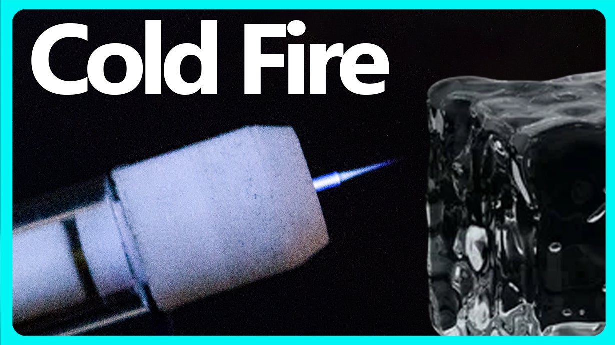 Cold Fire You Can Touch - DIY Cold Plasma Torch | Nebula