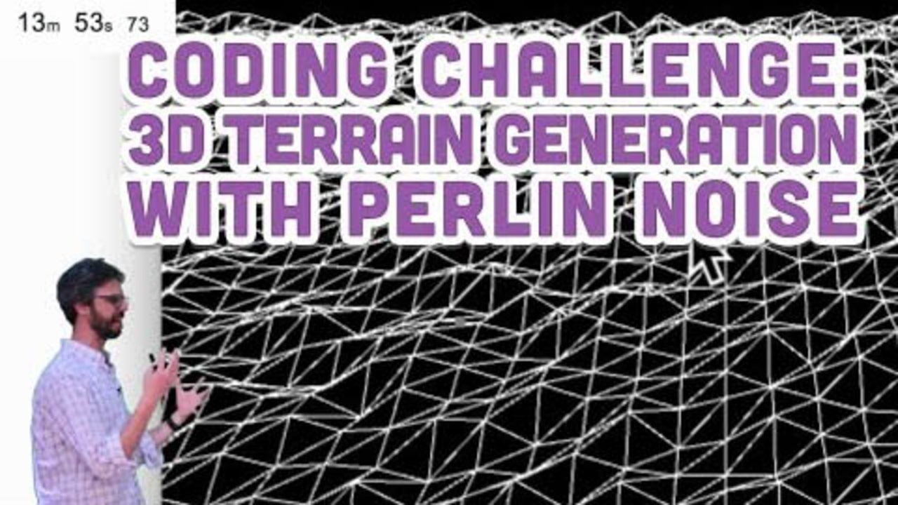 Coding Challenge #11: 3D Terrain Generation with Perlin Noise in ...