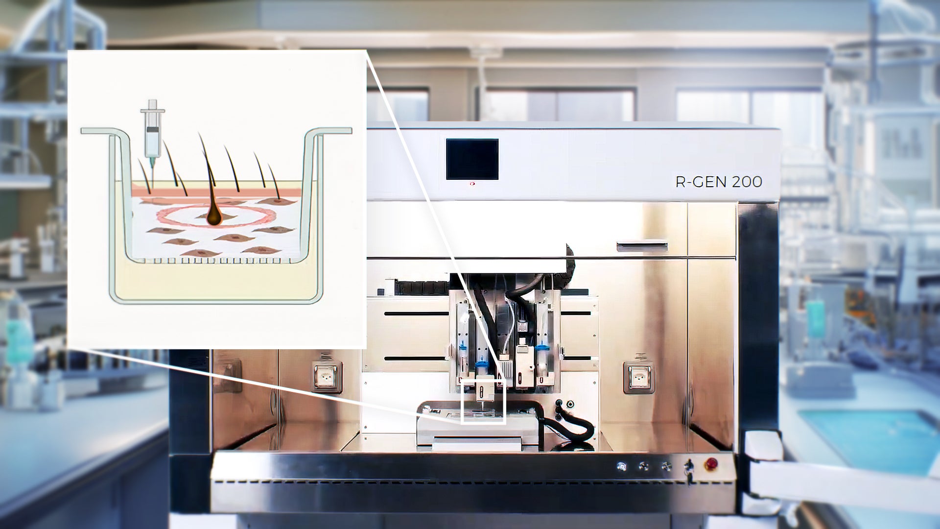 This 3D Printer Prints Human Skin! | Nebula