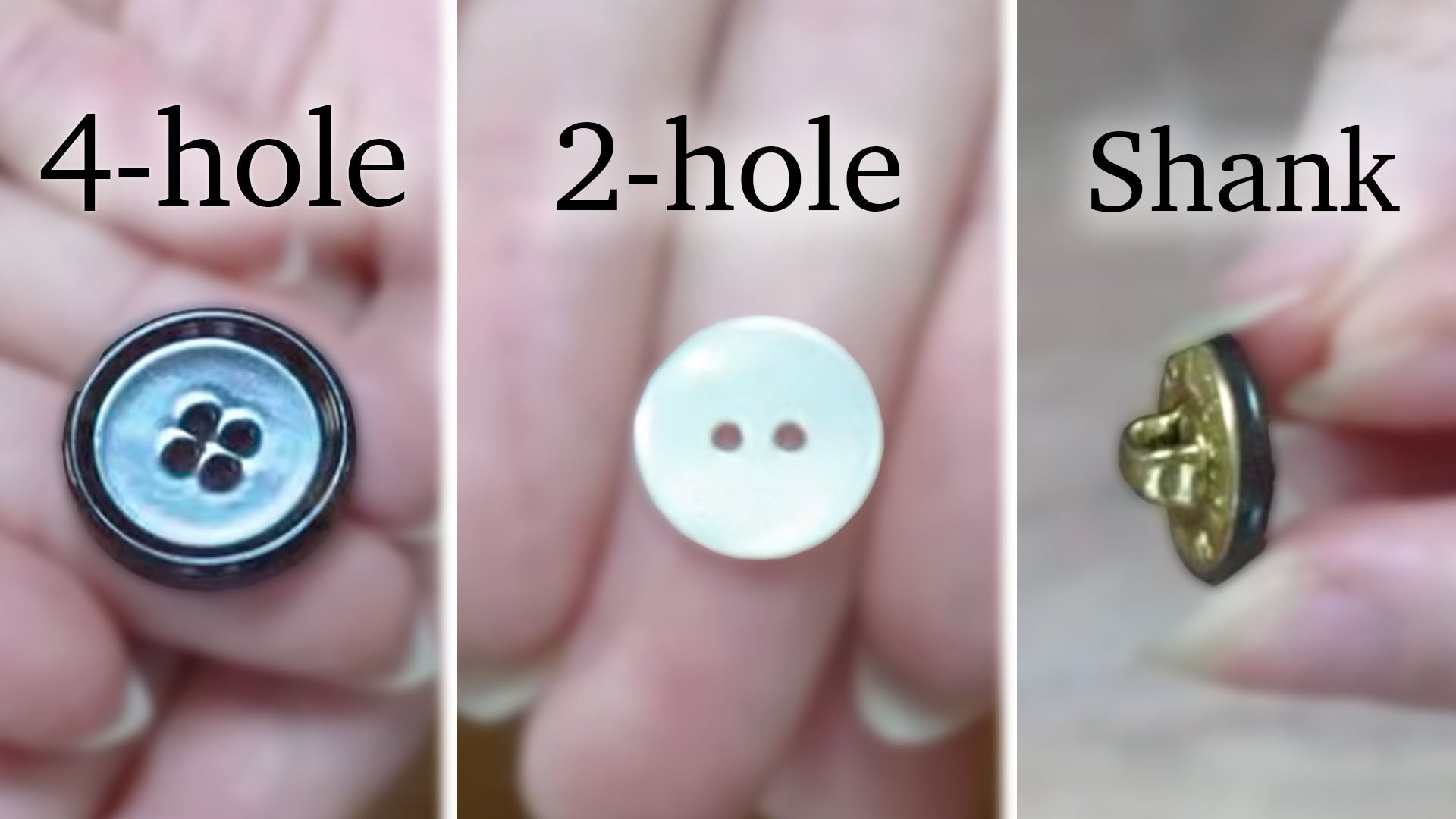 HOW TO SEW ON A BUTTON. The SUPER EASY sewing task for self sufficiency ...