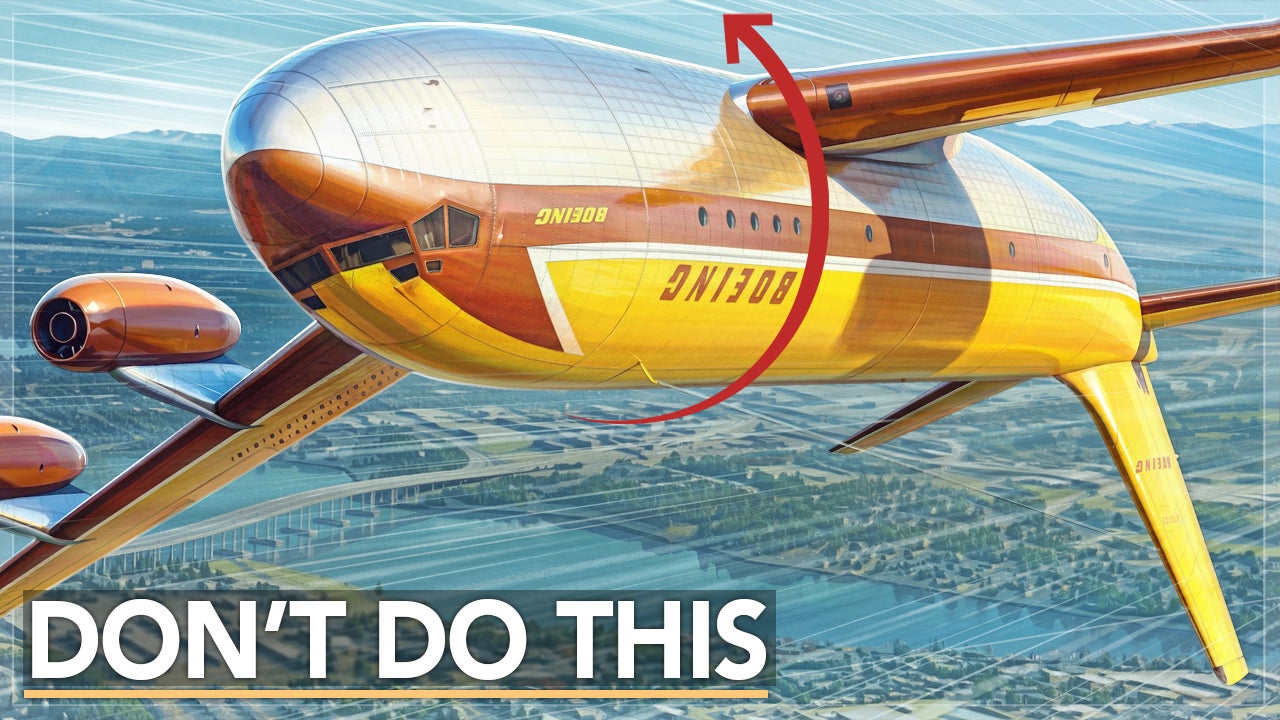 Why Boeing Flew A Passenger Plane Upside Down | Nebula