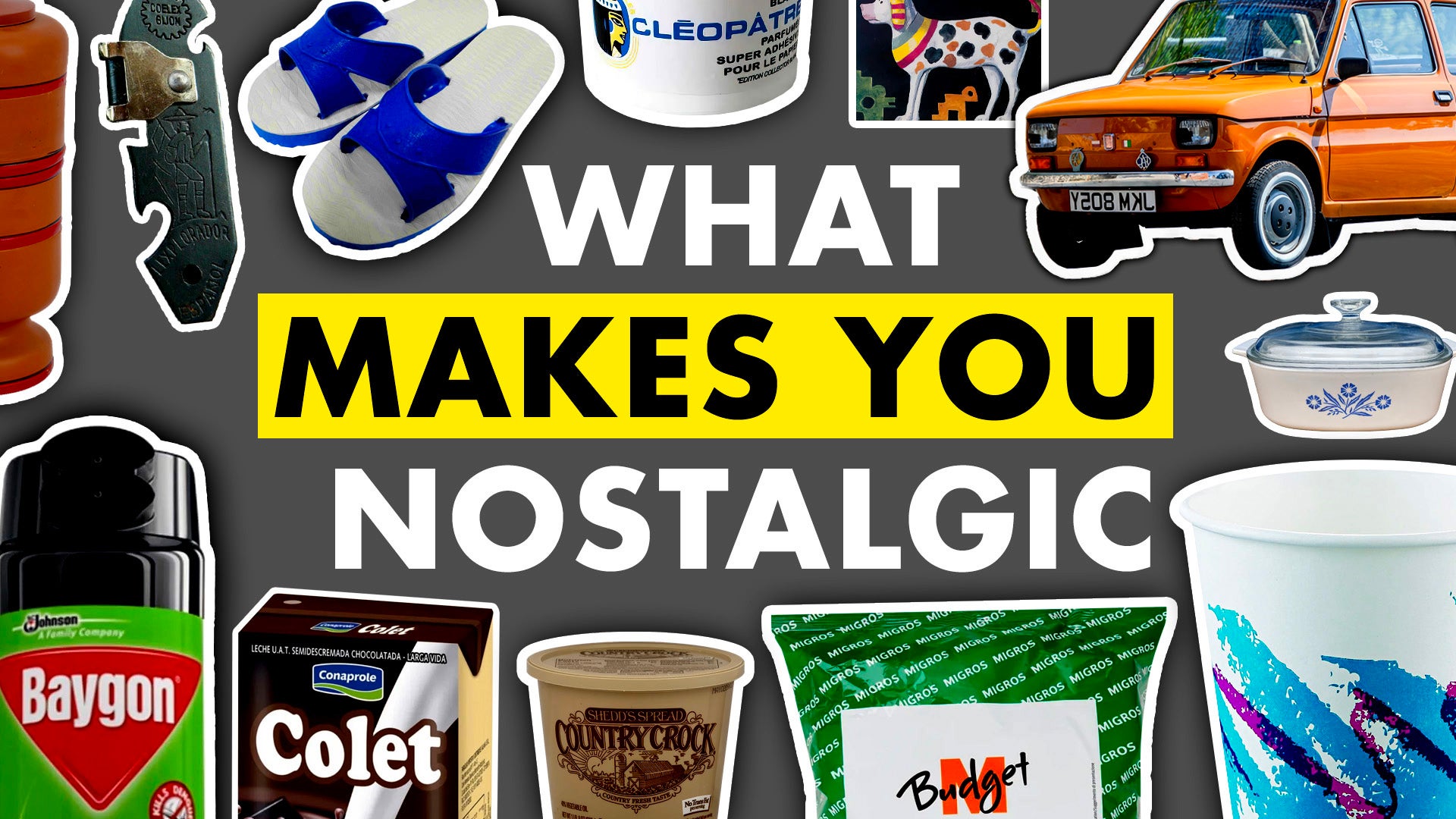Things that make people nostalgic in different countries (YOUR picks ...