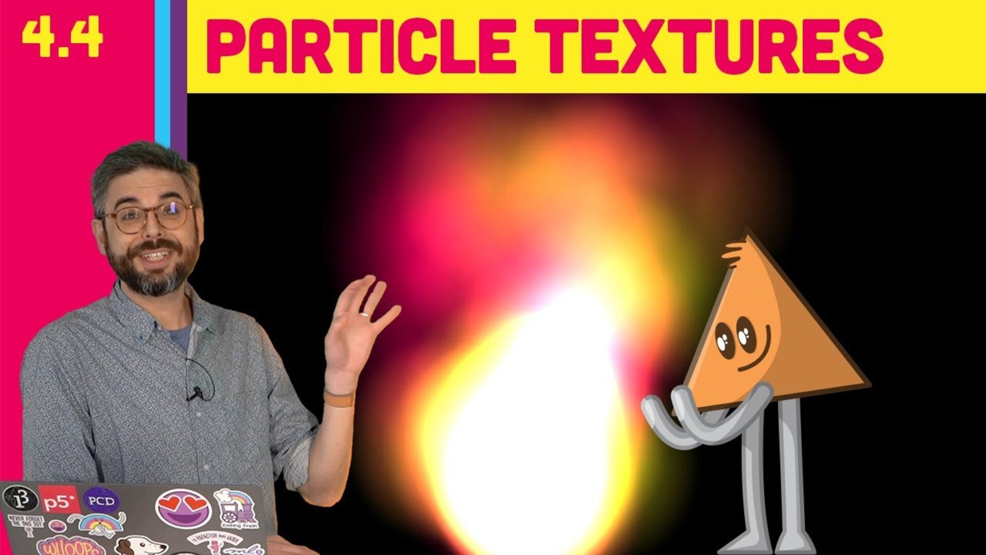4.4: Particle Systems with Image Textures - The Nature of Code | Nebula