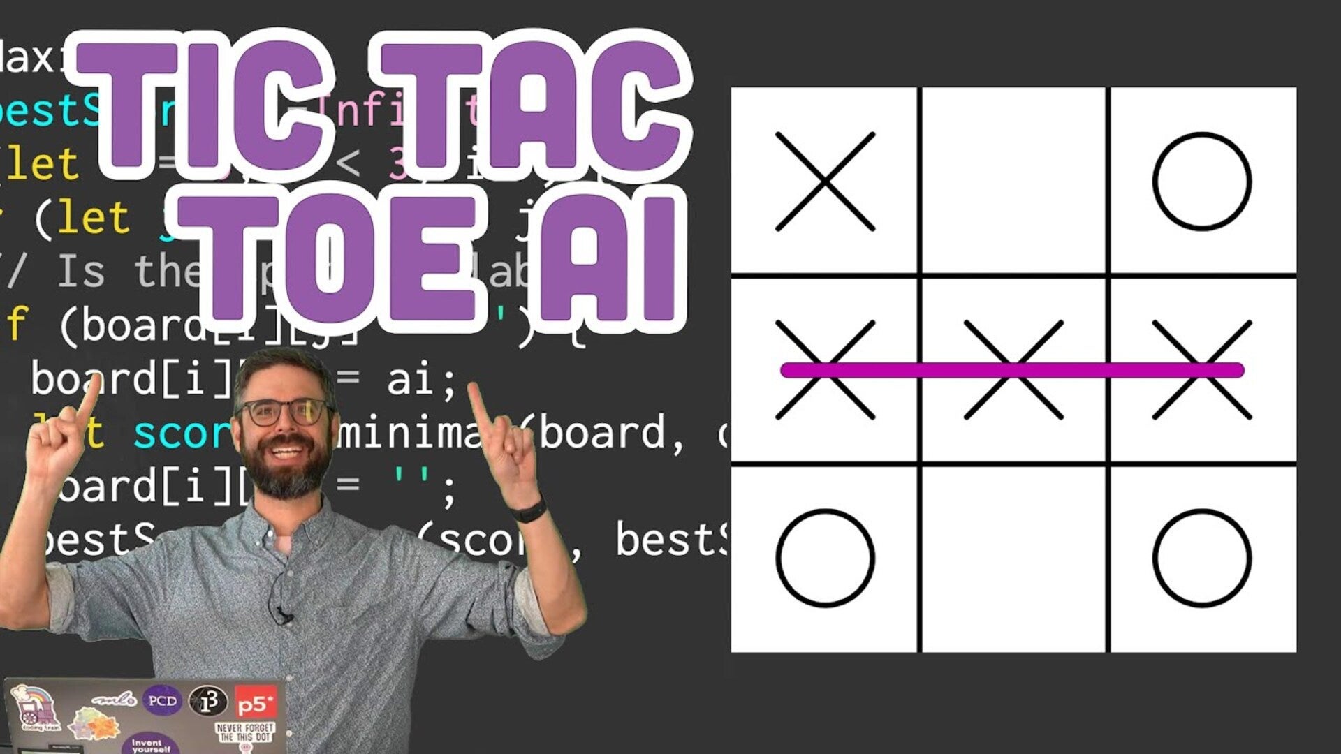 Coding Challenge 154: Tic Tac Toe AI with Minimax Algorithm | Nebula