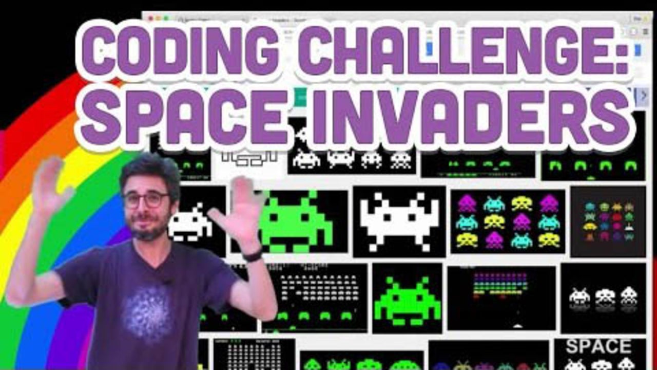 Coding Challenge #5: Space Invaders in JavaScript with p5.js | Nebula