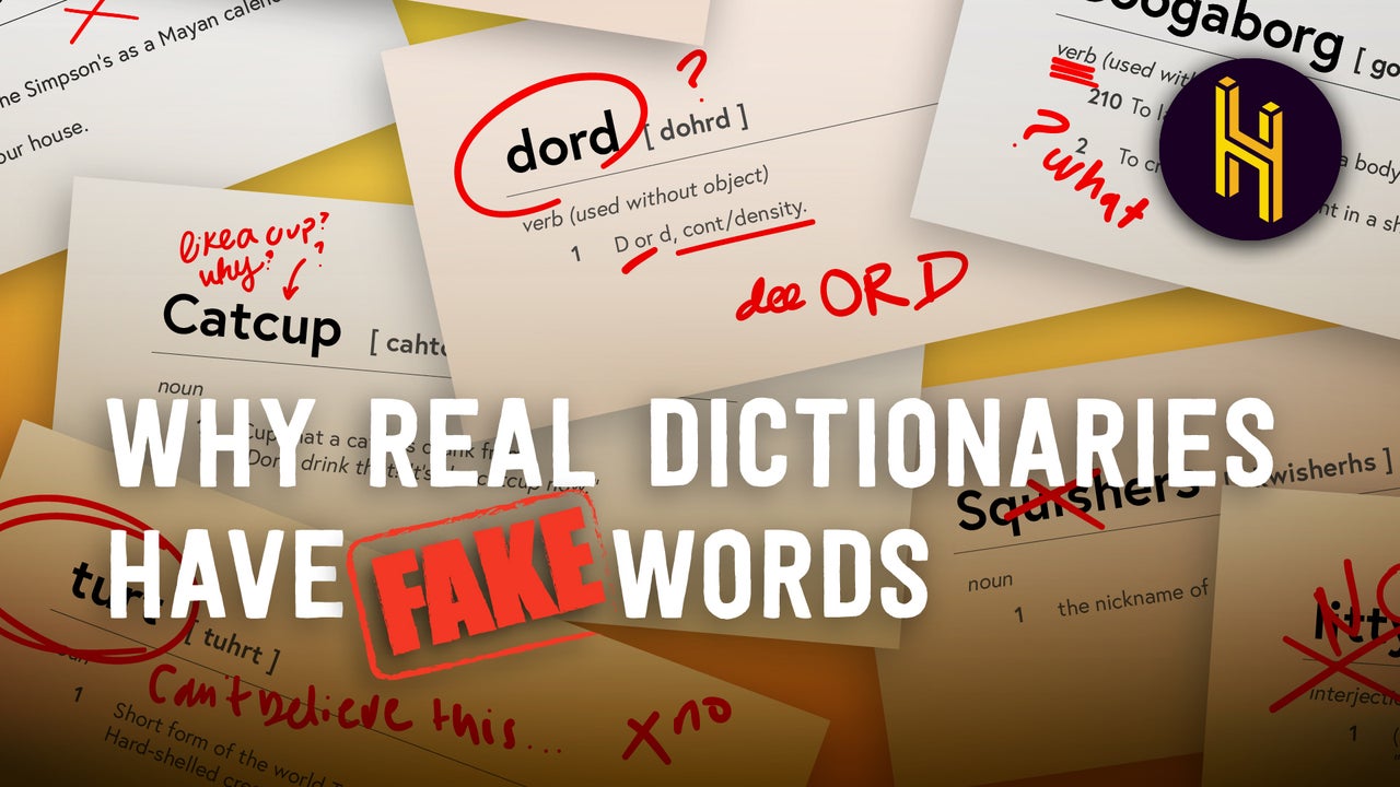 Why Real Dictionaries Have Fake Words | Nebula