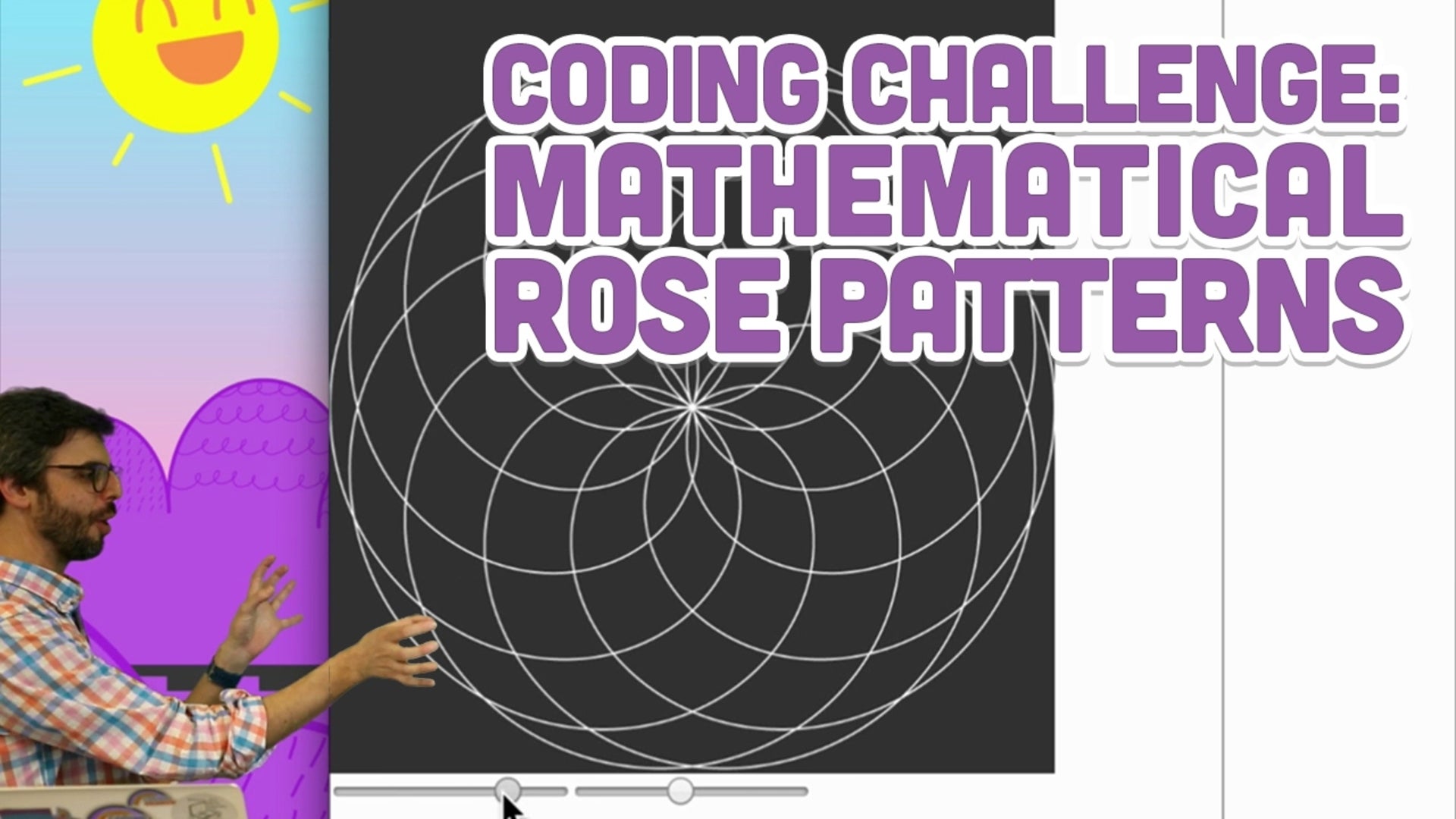 Coding Challenge #55: Mathematical Rose Patterns | Nebula