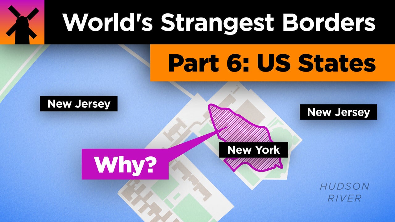 The World's Strangest Borders Part 6: US State Borders | Nebula