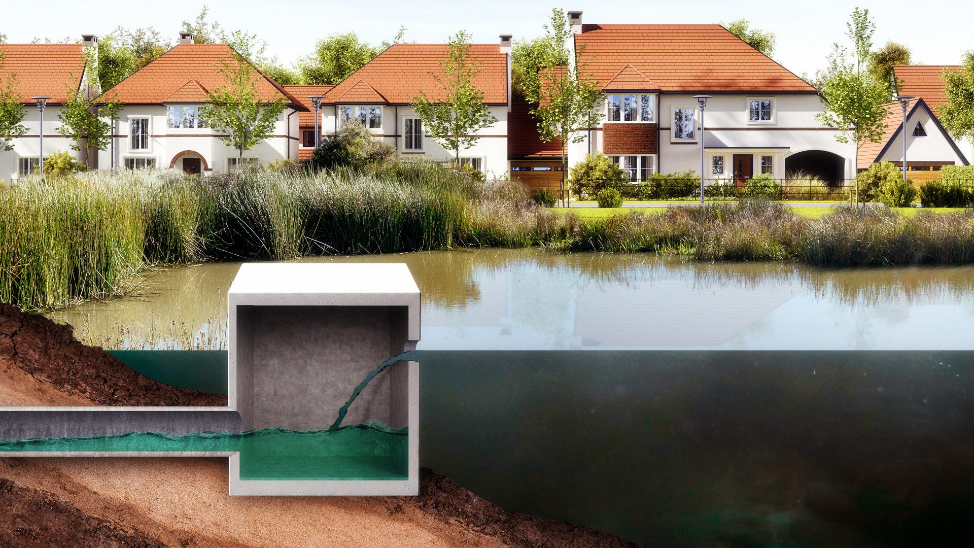 The Hidden Engineering of Stormwater Ponds | Nebula