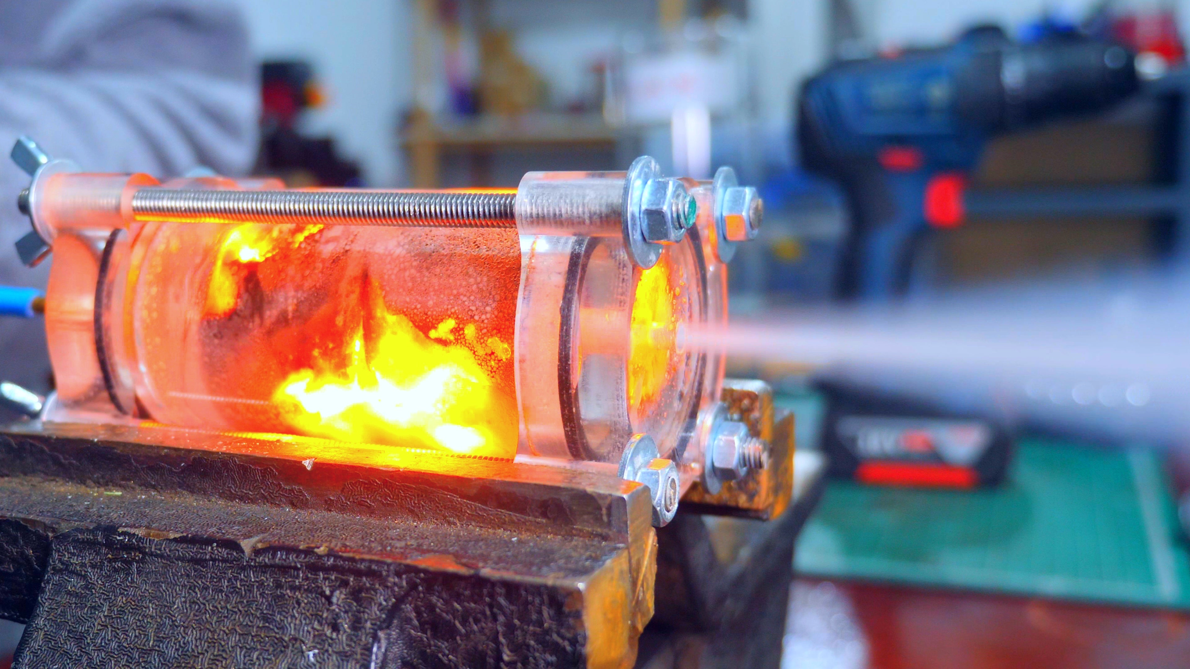 I built a SUPER HEATED STEAM THRUSTER (New Type of Rocket) | Nebula