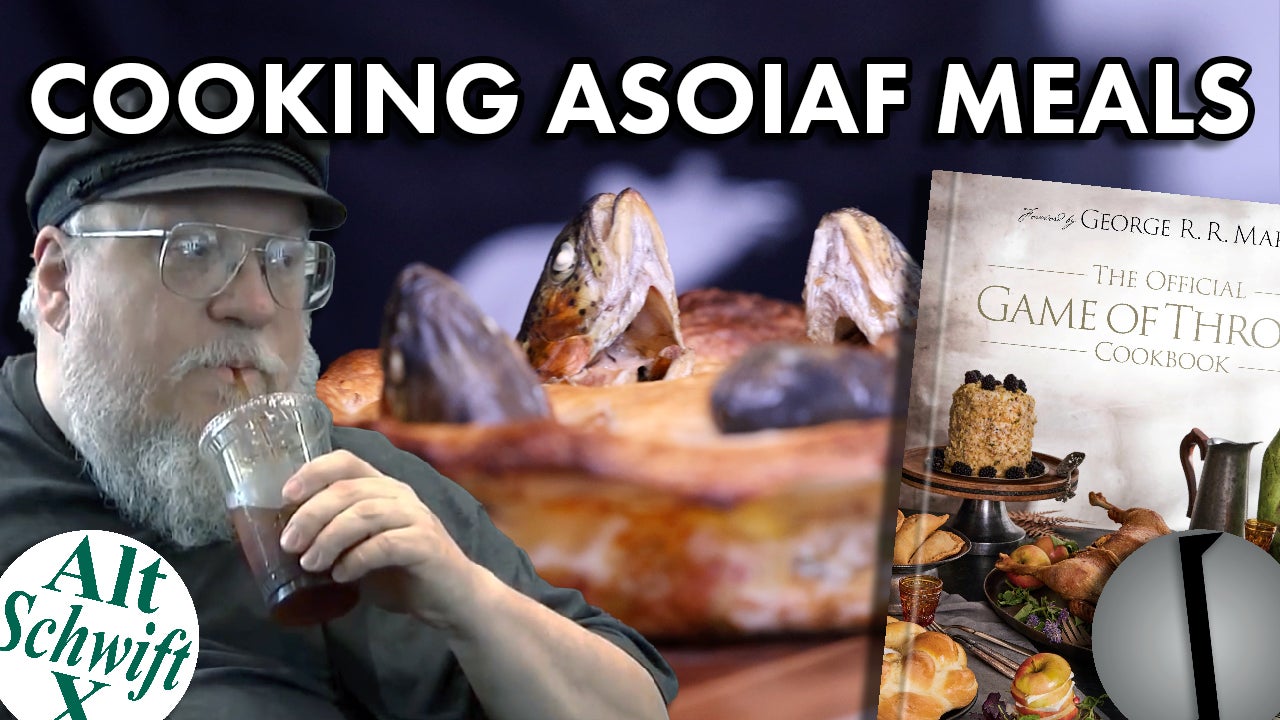 Cooking ASOIAF Meals for GRRM (with Alt Schwift X) | Nebula