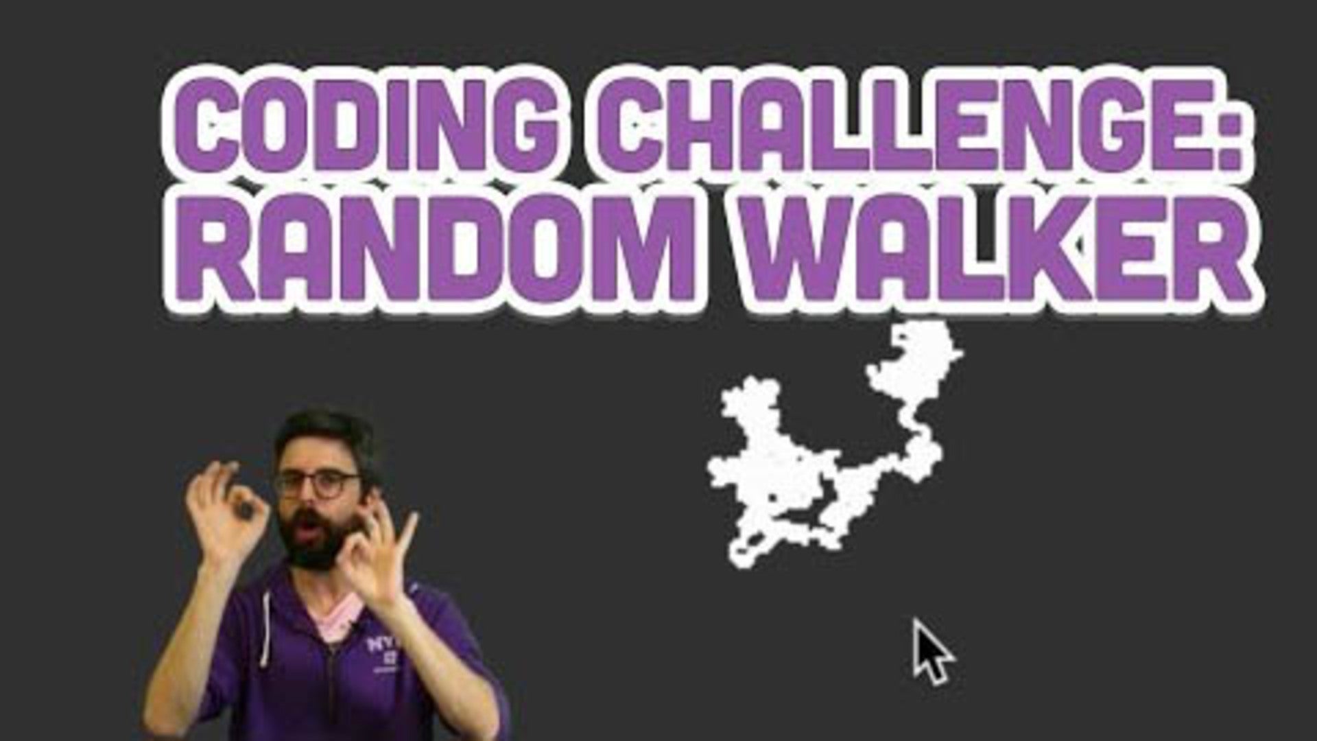 Coding Challenge #52: Random Walker | Nebula