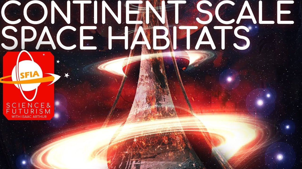 Continent-Sized Rotating Space Habitats | Nebula