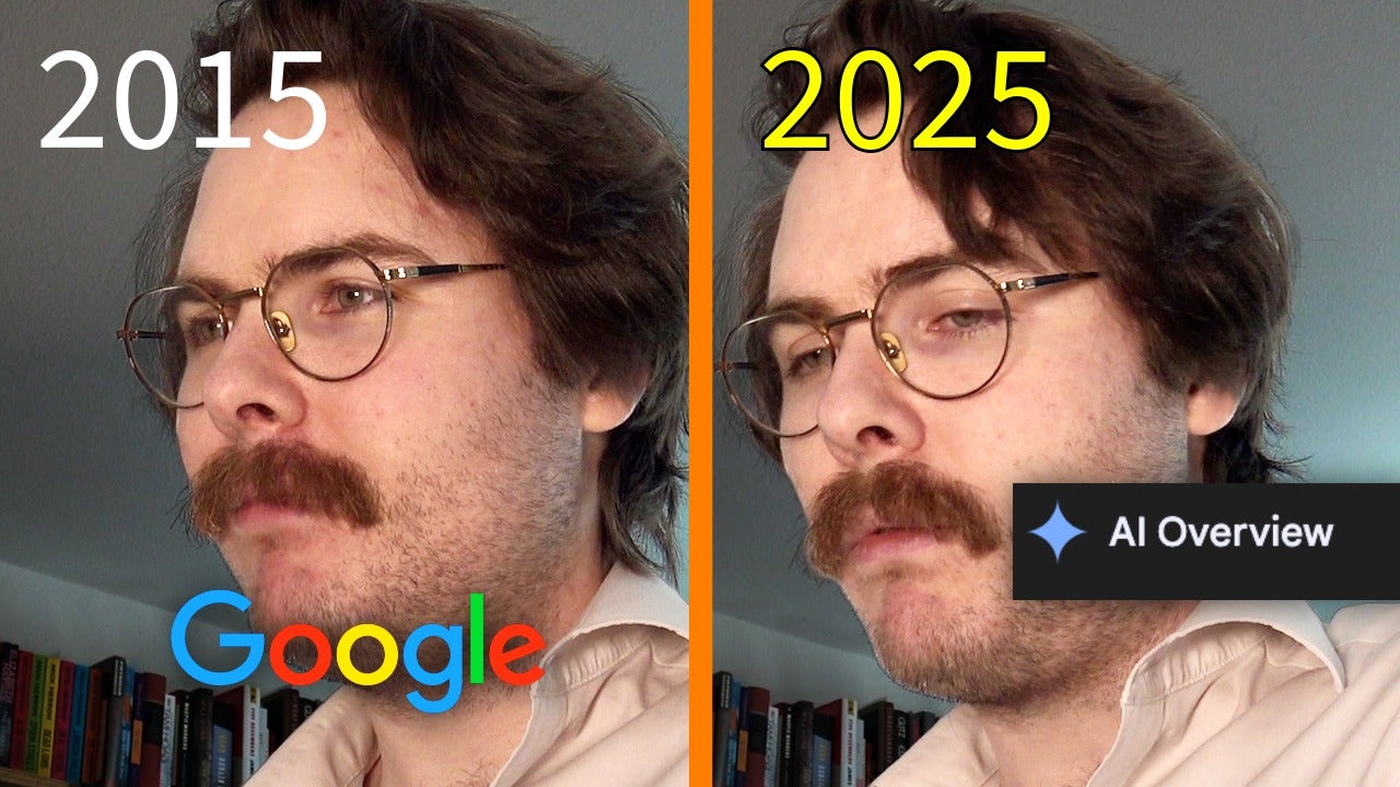 google search before vs. after AI | Nebula