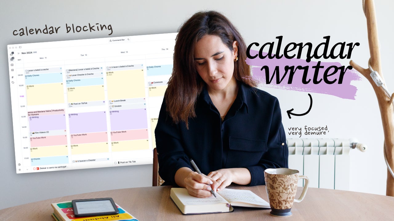 What My Calendar Looks Like as a Part-Time Writer | Nebula