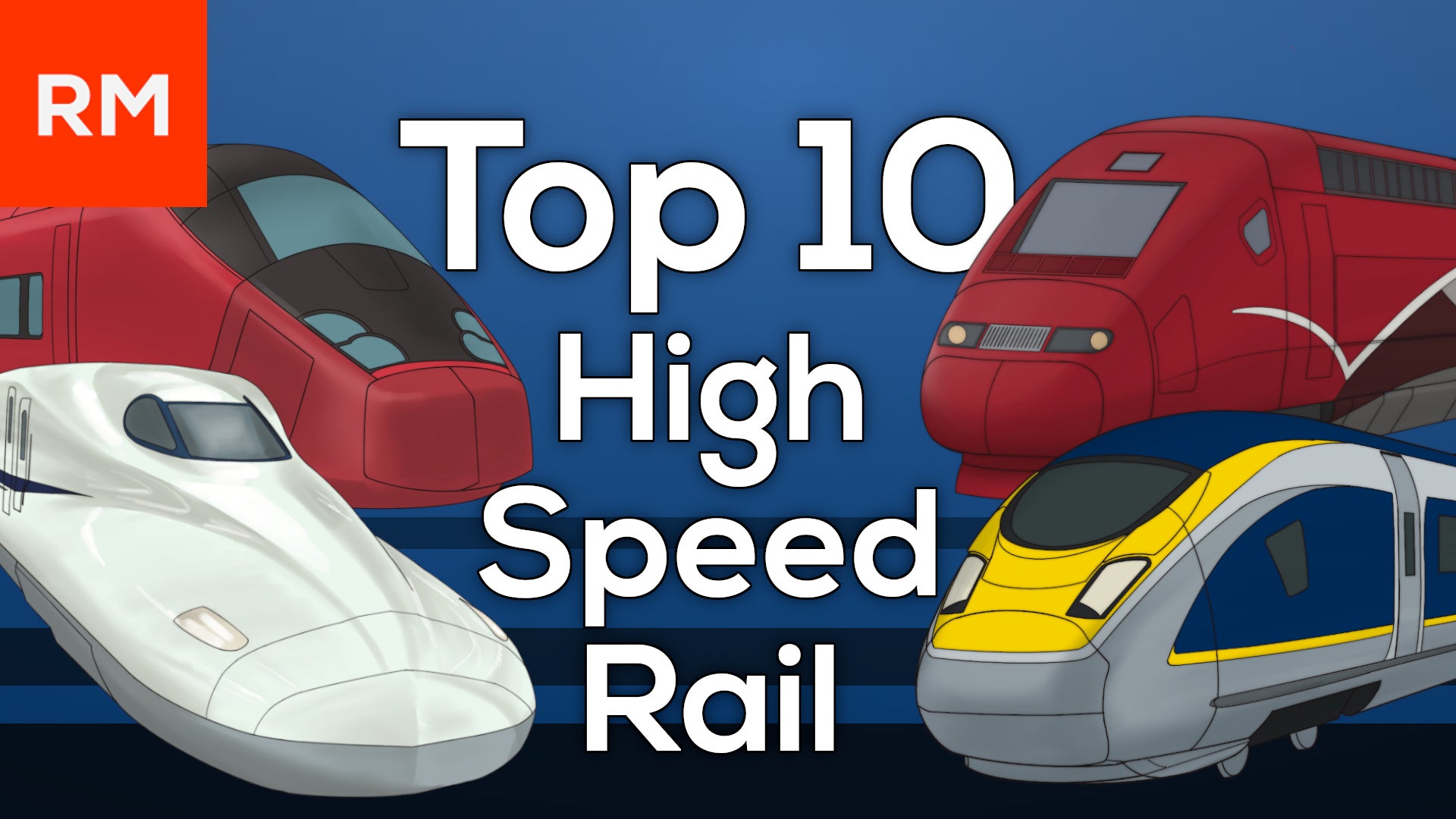 The Top 10 High Speed Rail Systems in the World! | Nebula
