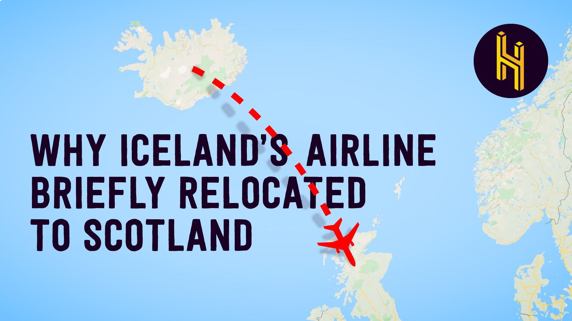 Why Iceland's Airline Briefly Relocated to Scotland | Nebula