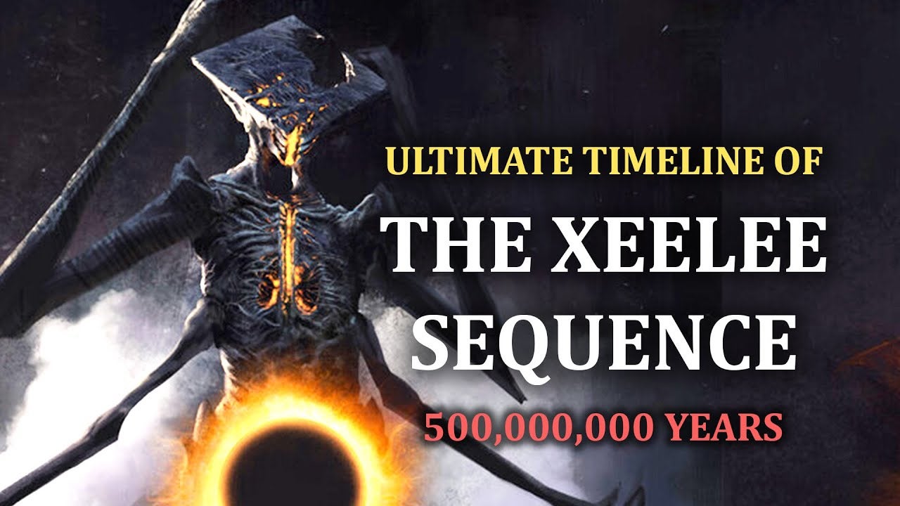 Ultimate Timeline of The Xeelee Sequence (500,000,000 Years) | Nebula