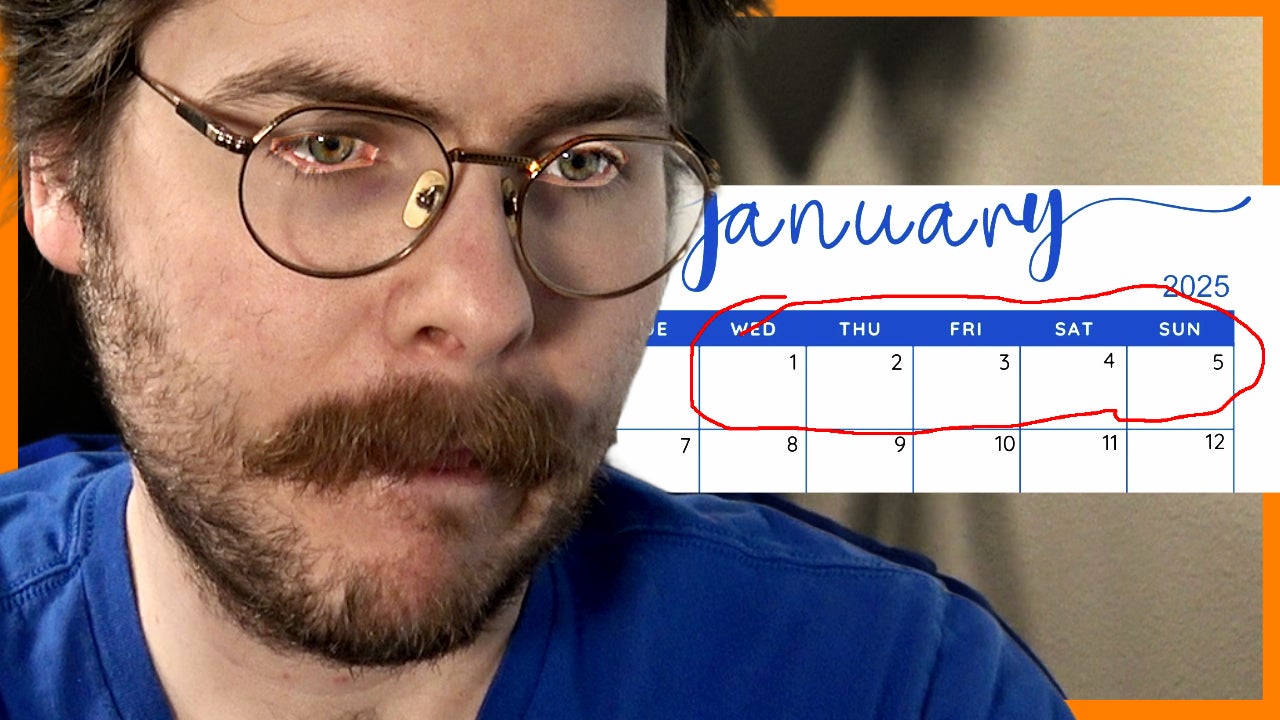 what jan. 1st - 5th feels like as an adult | Nebula