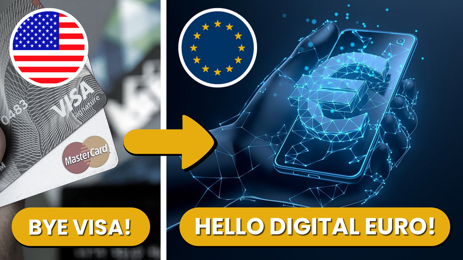 Goodbye Visa & Mastercard? The Digital Euro Explained | Nebula