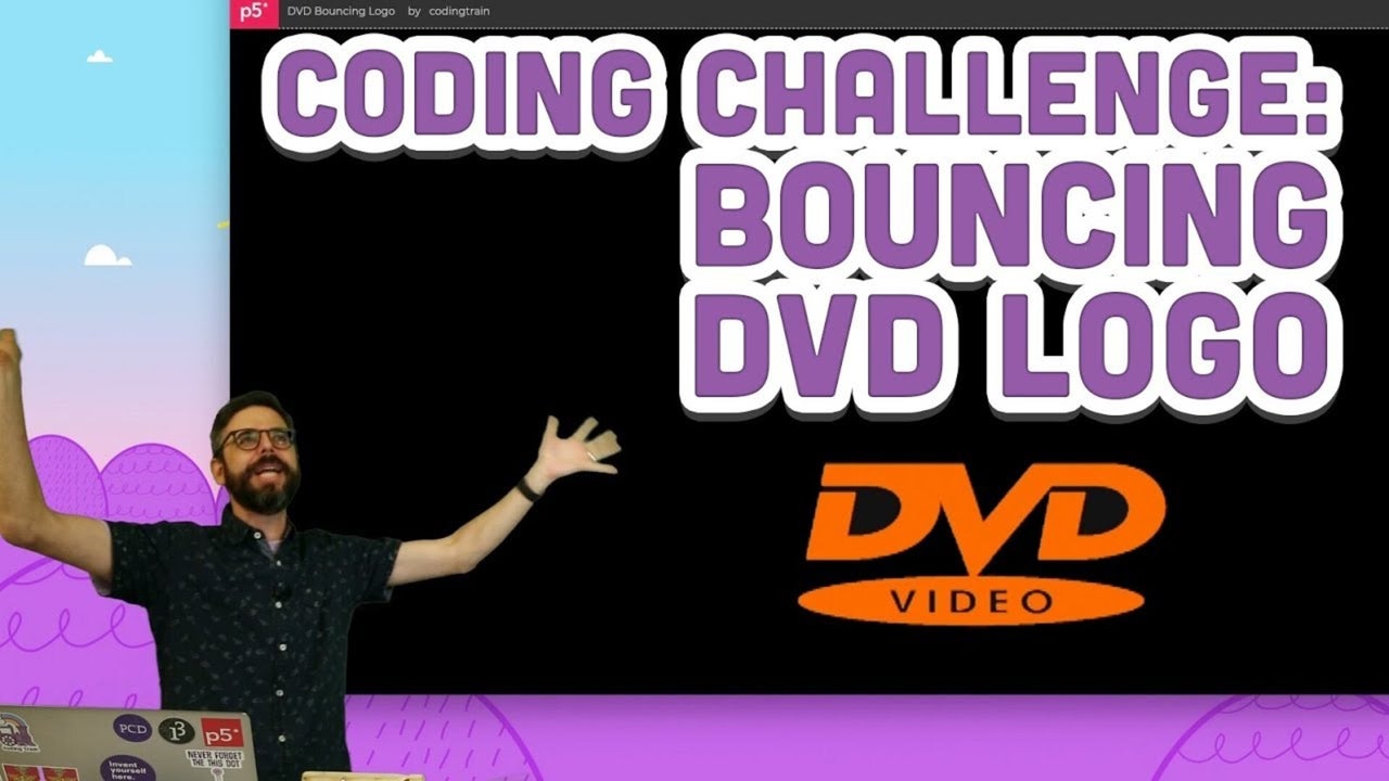 Coding Challenge #131: Bouncing DVD Logo | Nebula