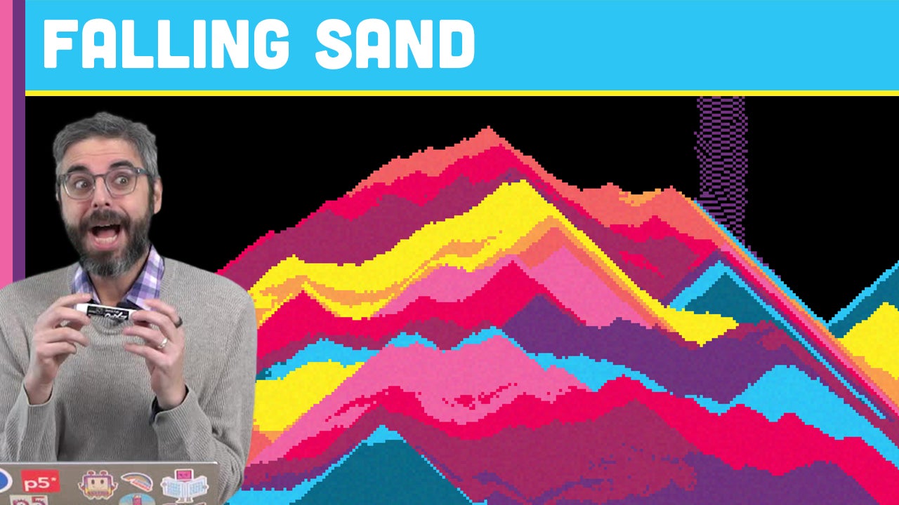 Coding Challenge 180: Falling Sand | Nebula